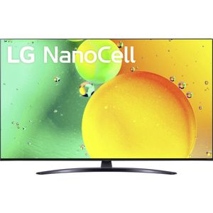 LG 43NANO769QA (43"", NANO769, Nano-Cel, UHD, 2022), TV, Zwart