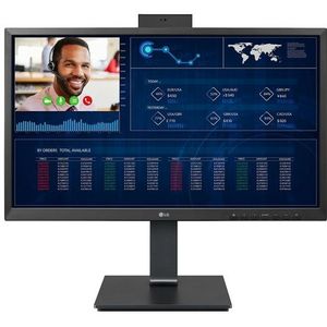 LG 24CQ650W - ThinClient Display - FHD - 24 inch - IPS - 16:9 - HDMI - DP - USB-C - 5ms