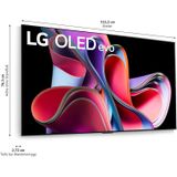 LG OLED55G3 OLED evo TV (55 inch / 139 cm, UHD 4K, SMART TV, webOS 23 met LG ThinQ)