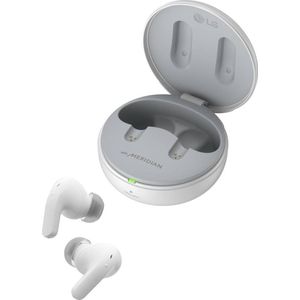 LG Electronics TONE Free DT60Q In Ear oordopjes Bluetooth Stereo Wit Noise Cancelling Oplaadbox