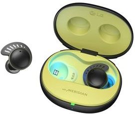 LG Electronics TONE Free DTF7Q In Ear oordopjes Sport Bluetooth Stereo Zwart Noise Cancelling Oplaadbox, Bestand tegen