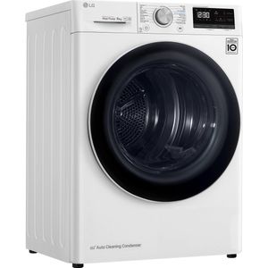 LG RH80V9AV4N - Wasdroger - 8 kg - DUAL Inverter Heat Pump - Auto Cleaning Condensor - ThinQ