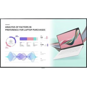 LG - 98UH5J-H - 4K UHD Display - 98 inch - Standaardsignalisatie