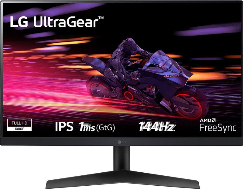 LG 24GN60R-B.BEU LED display 61 cm (24"") 1920 x 1080 Pixels Full HD Zwart