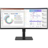 LG 34BQ77QC-B - Curved monitor - 3440X1440 - Zwart