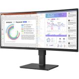 LG 34BQ77QC-B - Curved monitor - 3440X1440 - Zwart