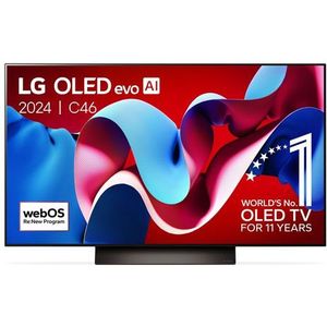 LG - Oled48c46la - 48" Oled Smart TV - Zwart - 4K UHD
