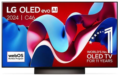 LG - Oled48c46la - 48" Oled Smart TV - Zwart - 4K UHD
