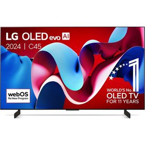 LG - Oled42c45la - Oled Smart TV - Zwart - 42 Inch - 4K