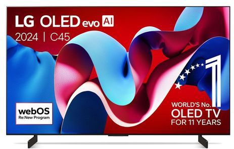 LG - Oled42c45la - Oled Smart TV - Zwart - 42 Inch - 4K