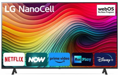 LG 65NANO81 NANOCe TV 4K UHD 3840 x 2160 a5 AI Processor 4K Gen7 HDR10+ Aangesloten TV 3x HDMI WiFi