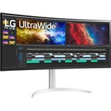 LG 38BQ85C-W computer monitor 95,2 cm (37.5") 3840 x 1600 Pixels Quad HD+ Wit