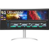 LG 38BQ85C-W computer monitor 95,2 cm (37.5") 3840 x 1600 Pixels Quad HD+ Wit