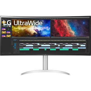 LG 38BQ85C-W computer monitor 95,2 cm (37.5") 3840 x 1600 Pixels Quad HD+ Wit