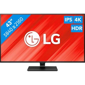 LG 43UN700P-B monitor 4x HDMI, 1x DisplayPort, 2x USB-A, 1x USB-C