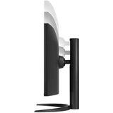 LG 34WP75CP Monitor 34 inch QHD UltraWide Curved LED VA HDR 10, 3440x1440, 1ms, AMD FreeSync Premium 160Hz, Stereo Audio 14W, HDMI 2.0 (HDCP 2.2), Display Port 1.4, USB-C, Flicker Safe, zwart