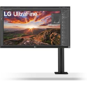 LG UltraFine Ergo LED display 68,6 cm (27") 3840 x 2160 Pixels 4K Ultra HD Zwart