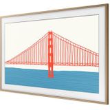 Wisselraam - The Frame 2021 - Teak - Multimedia-accessoire