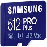 Samsung PRO Plus MicroSDXC 512GB - Geheugenkaart