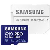 Samsung PRO Plus MicroSDXC 512GB - Geheugenkaart