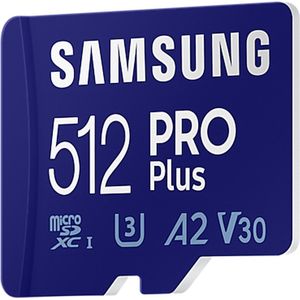 Samsung PRO Plus MicroSDXC 512GB - Geheugenkaart
