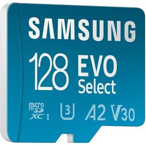 Samsung - MB-ME128KA - Micro SD-kaart - 128 GB - Inclusief SD-adapter