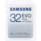 Samsung - EVO Plus - SD-Kaart - 32GB - Wit