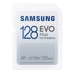 Samsung - EVO Plus - SD Kaart - 128 GB - 130 MB/s