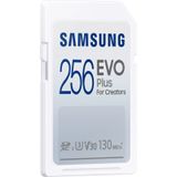 Samsung EVO Plus - SD Kaart - Geheugenkaart Camera - 130 MB/s - 256 GB