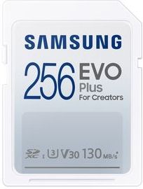 Samsung - Evo Plus - Geheugenkaart - Wit - 256 GB - UHS-I