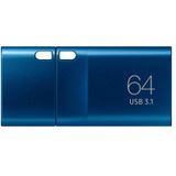 Samsung - MUF-64DA USB Flash Drive - 64 GB - Blauw - USB Type-C 3.2 Gen 1