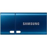 Samsung USB-Stick, USB-C, 128 GB, 400 MB/s Lesen, 60 MB/s Schreiben, USB 3.1 Flash Drive für Notebooks, Tablets und Smartphones, Blue, MUF-128DA/APC