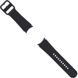 Samsung Sport Band Geschikt voor Samsung Galaxy Watch4 Zwart