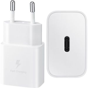 Samsung USB-C Charger (15W) (White) - EP-T1510NW (no cable)