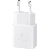 Samsung Originele Power Adapter met USB-C kabel - Oplader - USB-C aansluiting - Fast Charge - 15 Watt - 1 meter - Wit