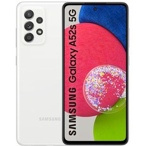 Samsung Galaxy A52s 5G SM-A528B 16,5 cm (6.5") Hybride Dual SIM Android 11 USB Type-C 6 GB 128 GB 4500 mAh Wit