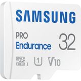 Samsung PRO Endurance 32 GB microSDHC UHS-I U1 100 MB/s videobewaking geheugenkaart met adapter (MB-MJ32KA) ​