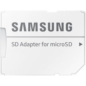 Samsung PRO EndurancemicroSD-geheugenkaart, 256GB microSDXC UHS-I U3 100MB/s Video Monitoring Memory Card met Adapter, MB-MJ128KA