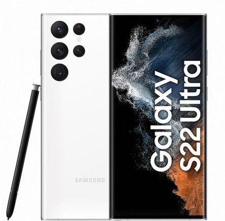 Samsung Galaxy S22 Ultra SM-S908B 17,3 cm (6.8") Dual SIM Android 12 5G USB Type-C 12 GB 256 GB 5000 mAh Wit