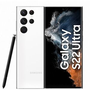 Samsung Galaxy S22 Ultra SM-S908B 17,3 cm (6.8") Dual SIM Android 12 5G USB Type-C 8 GB 128 GB 5000 mAh Wit