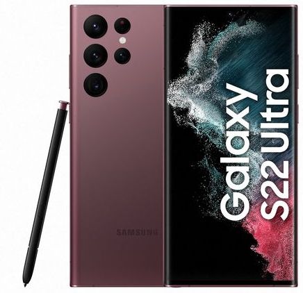 Samsung Galaxy S22 Ultra SM-S908B 17,3 cm (6.8") Dual SIM Android 12 5G USB Type-C 12 GB 256 GB 5000 mAh Bordeaux rood