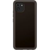 Samsung A03 Soft Clear Cover Black