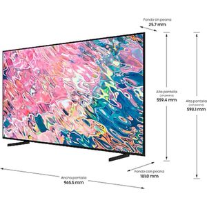 Samsung QE43Q60BAUXXC tv 109,2 cm (43"") Smart TV Wifi Zwart