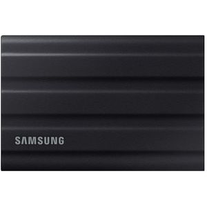 Samsung Portable T7 Shield - Externe SSD - USB C 3.2 - Inclusief USB C en USB A kabel - Geschikt voor iPhone 15 en 16 - 1 TB - Zwart