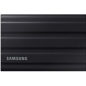 Samsung Portable T7 Shield - Externe SSD - USB C 3.2 - 2 TB - Zwart - Inclusief Kabels