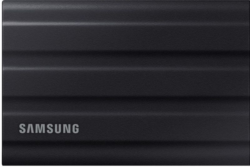 Samsung Portable T7 Shield - Externe SSD - USB C 3.2 - 2 TB - Zwart - Inclusief Kabels
