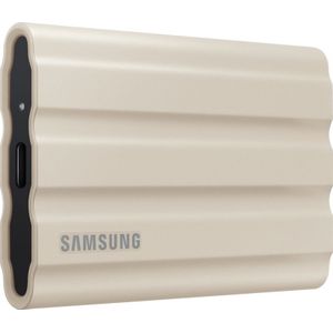 Samsung Portable T7 Shield 1 TB Externe SSD harde schijf USB 3.2 Gen 2 Beige MU-PE1T0K/EU