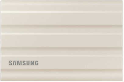 Samsung - Portable SSD T7 Shield - 1TB - Beige - USB 3.2 Gen 2 - IP65