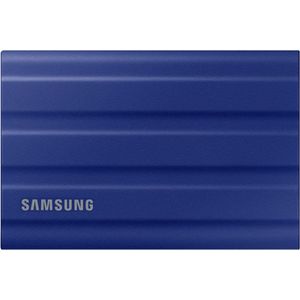 Samsung - Portable SSD T7 Shield - 1TB - USB 3.2 Gen 2 - Blauw