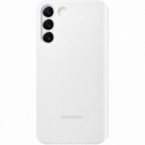 Origineel Samsung S22 Plus Hoesje Smart Clear View Cover Wit